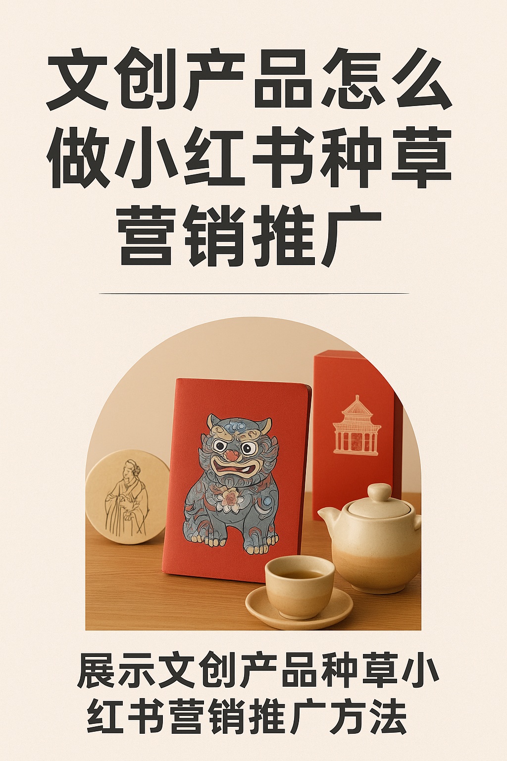 文創產品怎么做小紅書種草營銷推廣